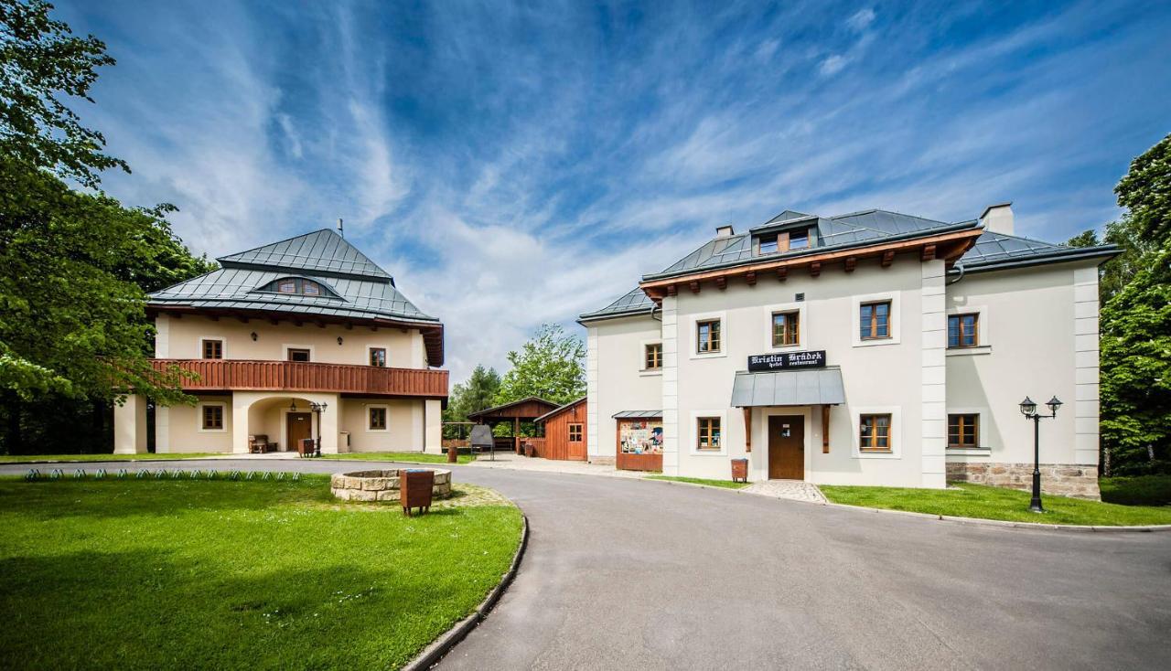 Hotel Kristin Hrádek Decin Exteriér fotografie
